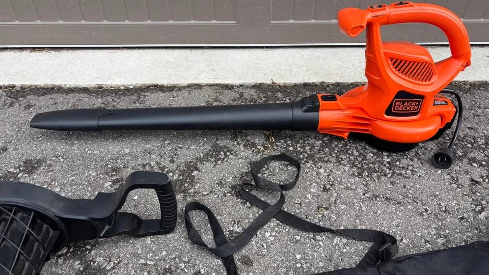 BLACK+DECKER Electric Leaf Blower Vacuum Mulcher - photo 2