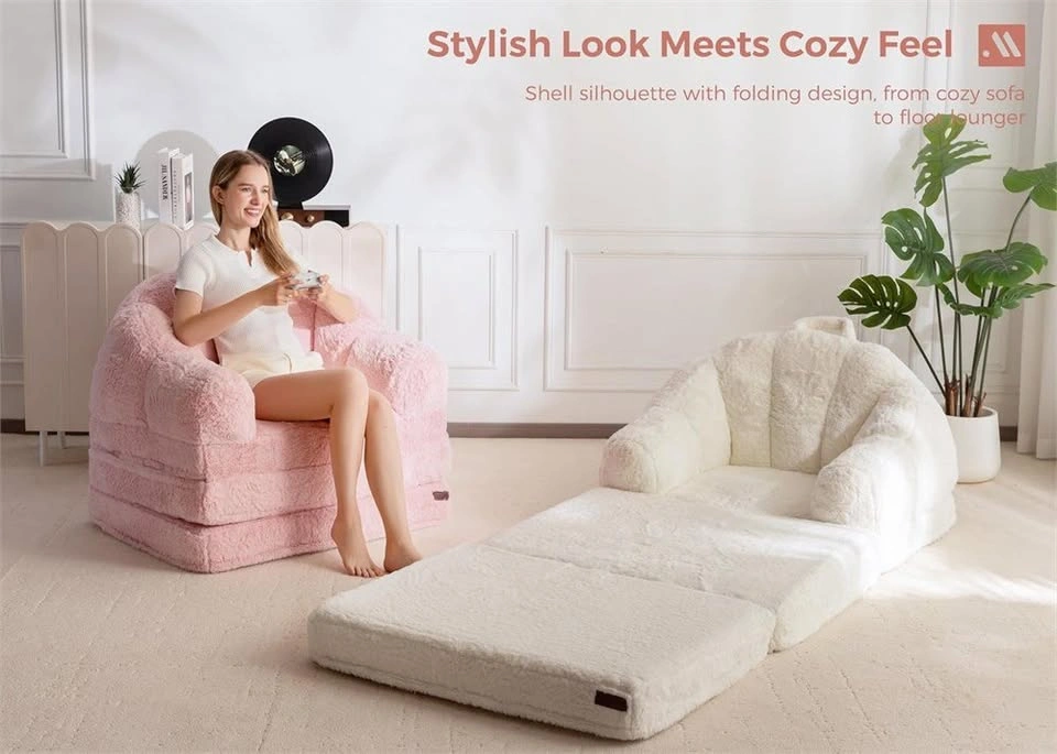 MAXYOYO Folding Sofa Bed, 2 in 1 Convertible Sofa - photo 4