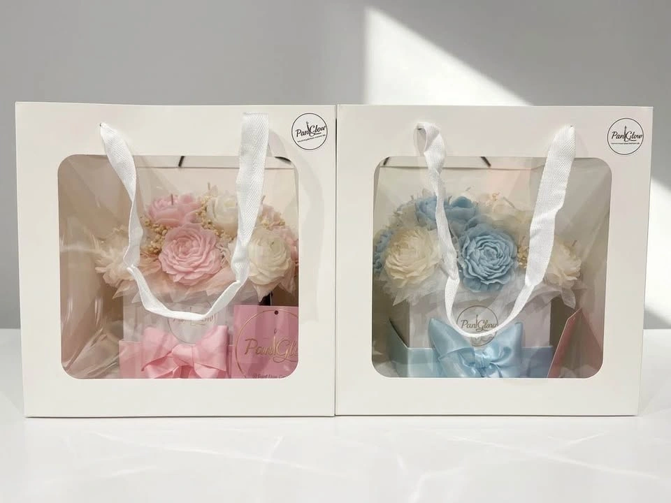 Candle flower bouquet - ready for gifting - photo 2