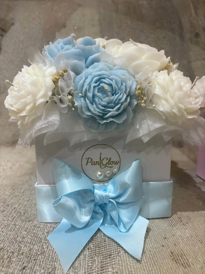 Candle flower bouquet - ready for gifting - photo 3