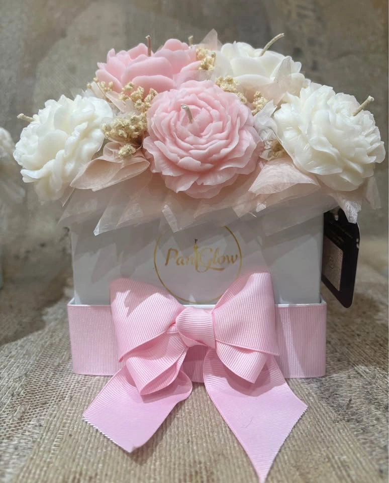 Candle flower bouquet - ready for gifting - photo 4