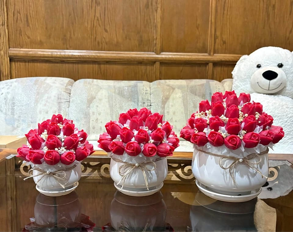 Luxury flower Candle box | Elegant Home Decor & Gift
