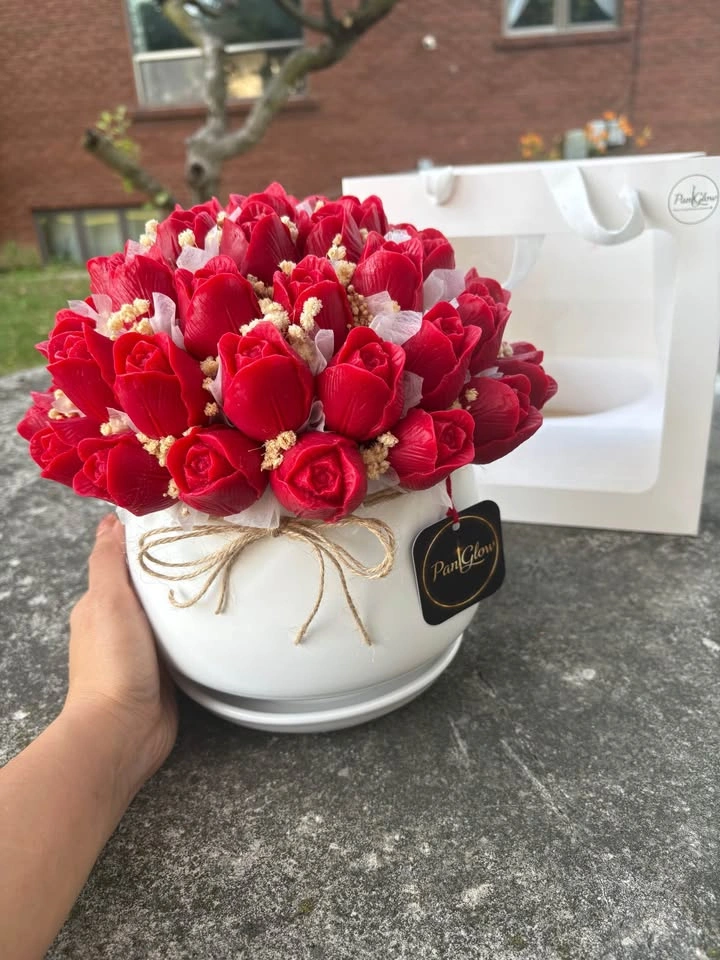 Luxury flower Candle box | Elegant Home Decor & Gift - photo 2