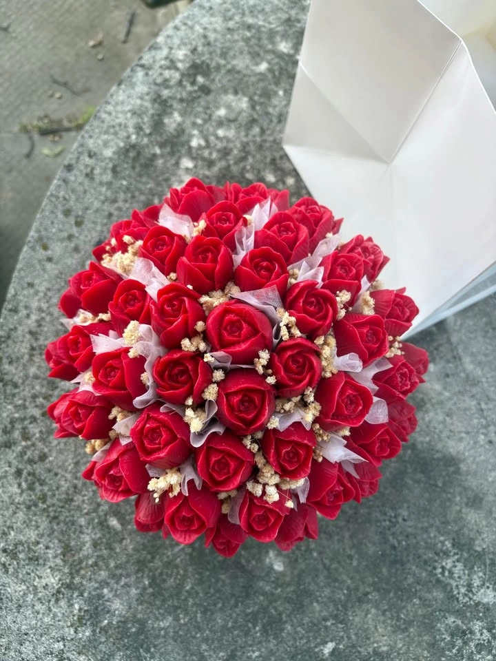 Luxury flower Candle box | Elegant Home Decor & Gift - photo 3