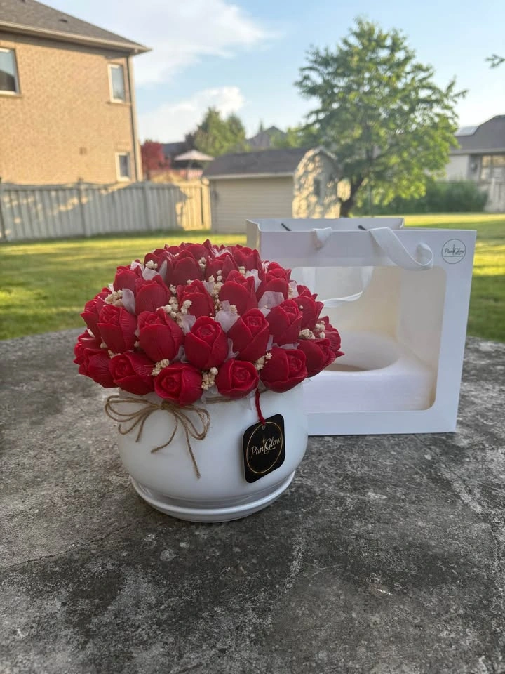 Luxury flower Candle box | Elegant Home Decor & Gift - photo 4