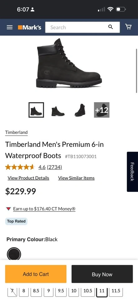Timberland Men's Premium 6-in Waterproof Boots - photo 5