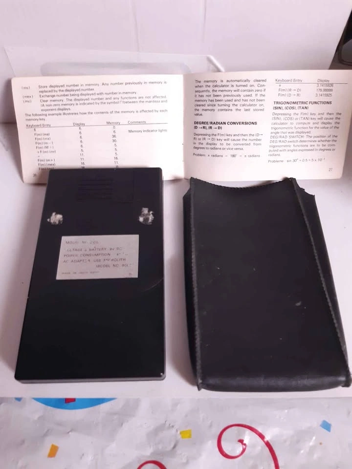 Microlith 205 Scientific Calculator - photo 2