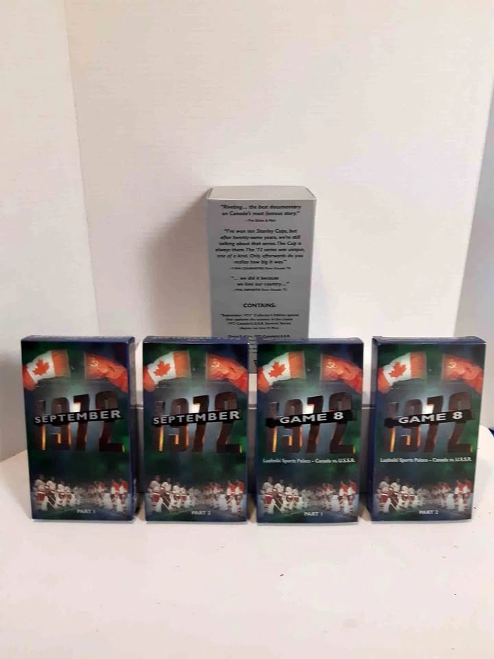 1972 Summit Series Canada vs USSR Collector's Edition VHS Set