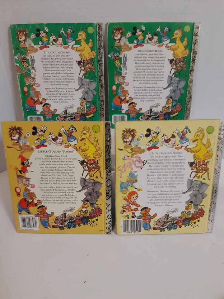 Lot of 4 Vintage Christmas Little Golden Books - photo 2