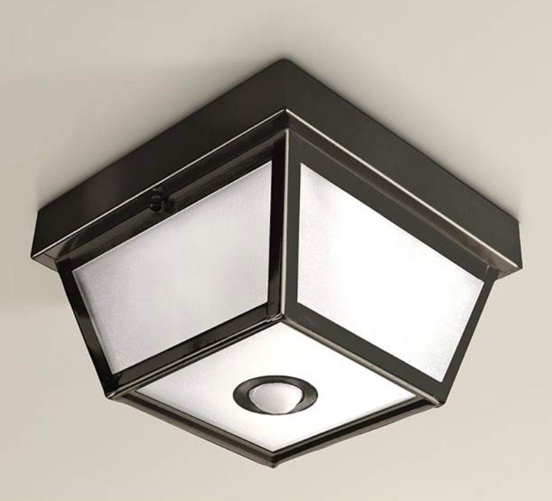 Heath Zenith Benson 9 1/2" Wide Motion Sensor Outdoor Ceiling Li