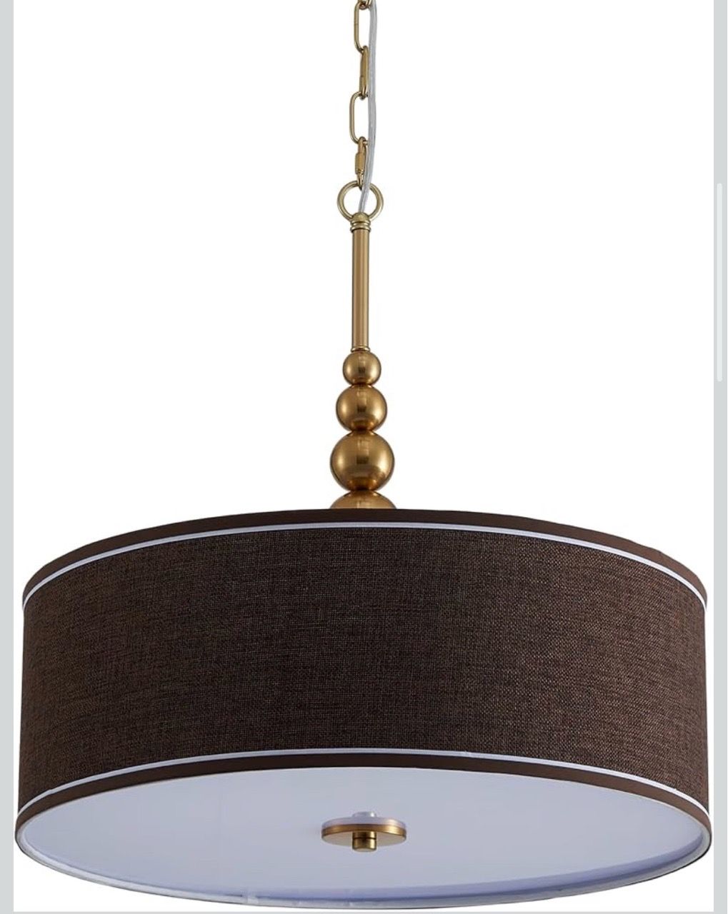 New Shrine Lighting Drum Chandeliers, Farmhouse Style - photo 3