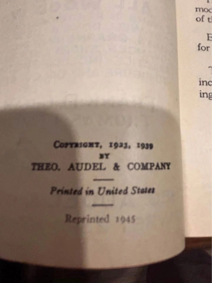 Vintage Four-Volume Set Of Audels Carpenters & Builders Guide - photo 2