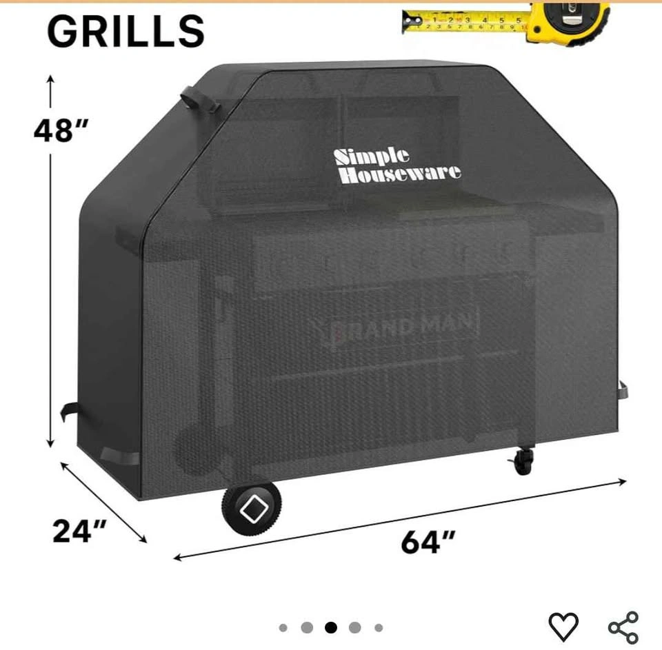 64 inch - Heavy Duty - BBQ Grill cover - photo 3