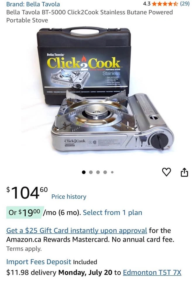 Portable stove - photo 2
