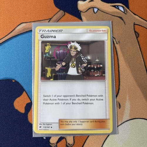 Guzma 115/147 Burning Shadows NM 2017 - photo 3