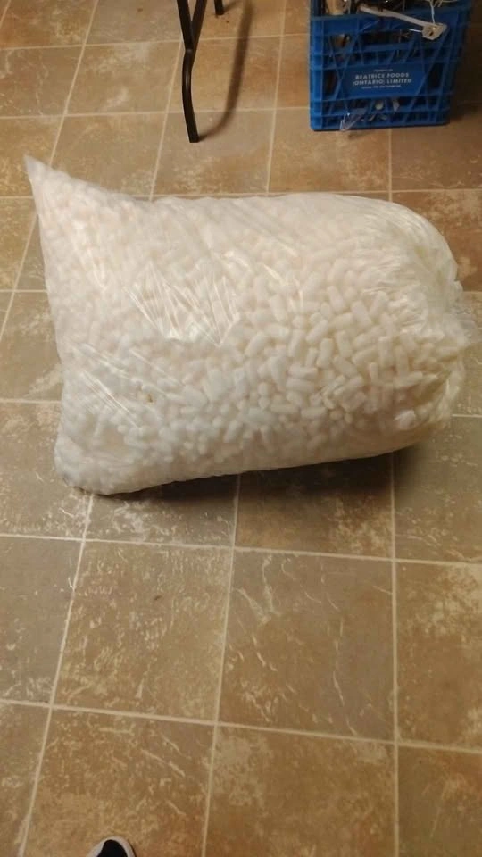 Bag filled with Biodegradable Packing Peanuts - photo 2