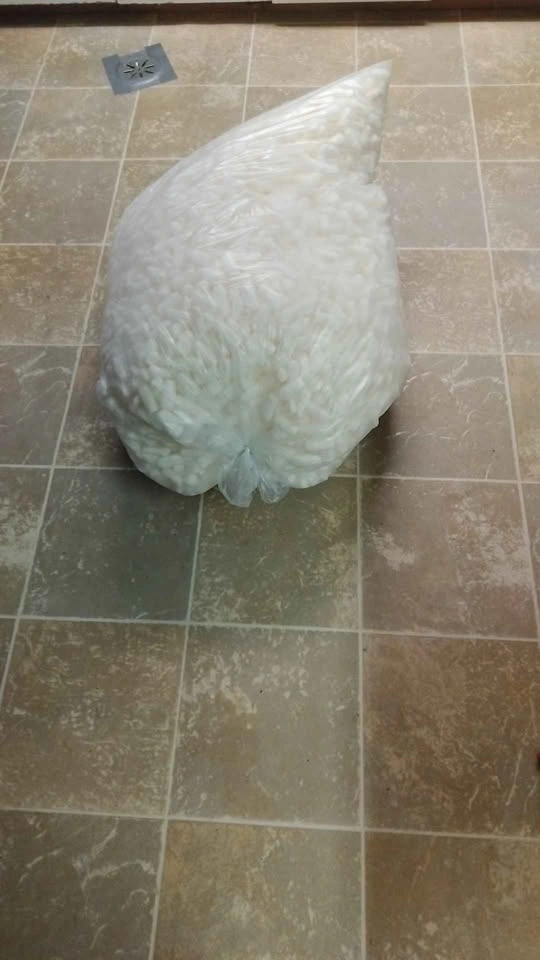 Bag filled with Biodegradable Packing Peanuts - photo 3