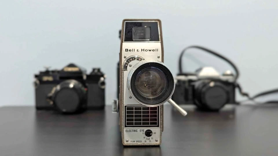 Bell and Howell Electric Eye film camera