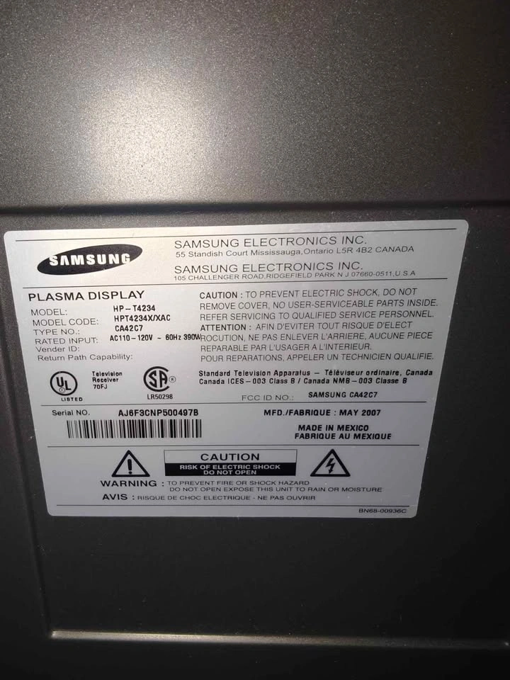 Samsung TV 42in, (not a smart tv, plug and play with your Chrome - photo 5