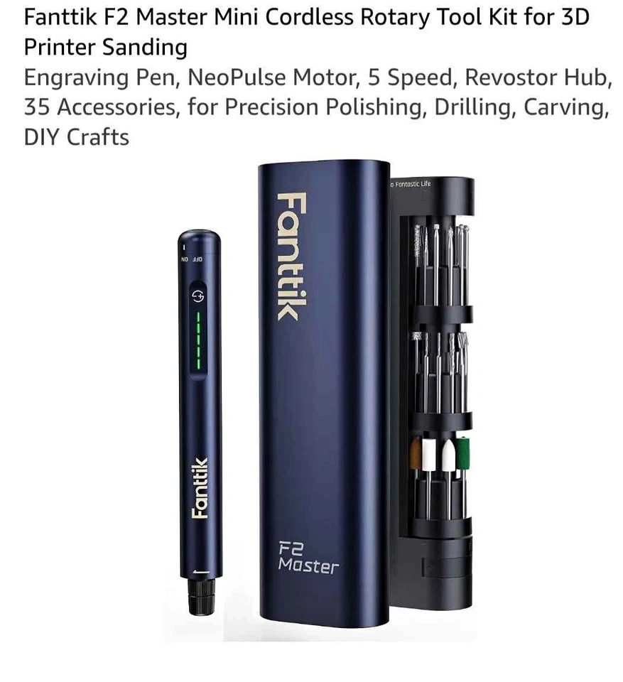 Fanttik F2 Master Mini Cordless Rotary Tool Kit