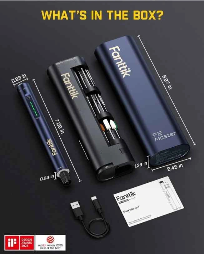 Fanttik F2 Master Mini Cordless Rotary Tool Kit - photo 2