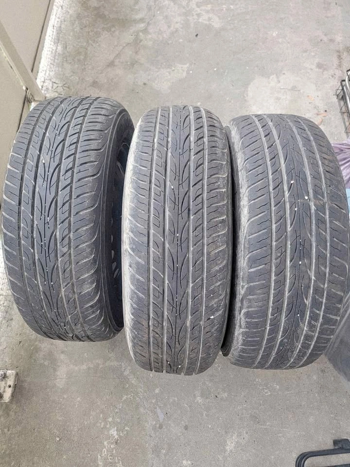 Yokohama 215/60R16 Tires with Steel Rims