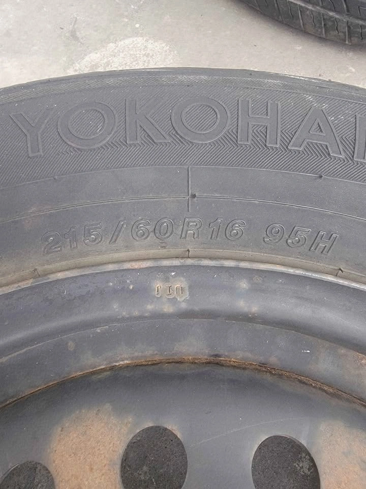 Yokohama 215/60R16 Tires with Steel Rims - photo 5