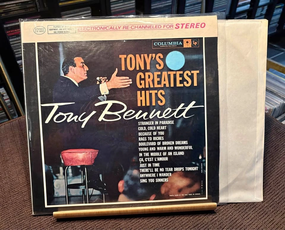 Tony Bennett – Tony's Greatest Hits Vintage Vinyl Record