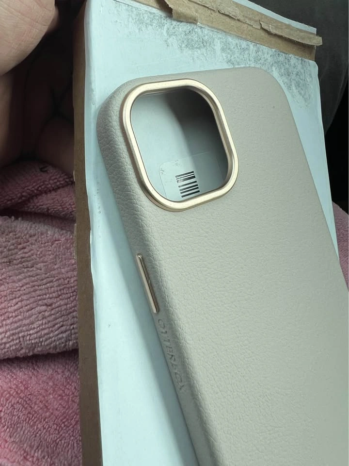 Otterbox Symmetry for iPhone 15 - Leather Cottonwood - New - photo 3