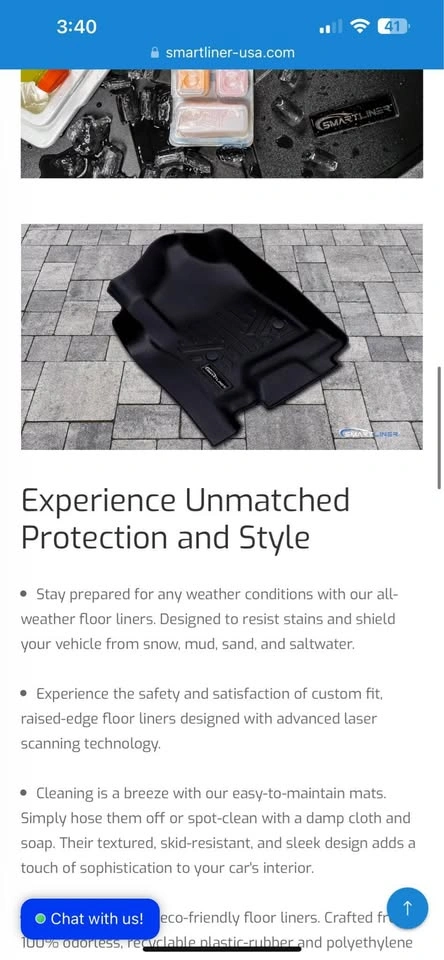 SMARTLINER 3D All Weather Floor Mats for Lexus UX - photo 2