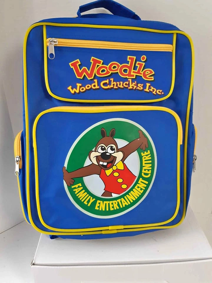 Woodie Wood Chucks Inc. Family Entertainment Centre Backpack