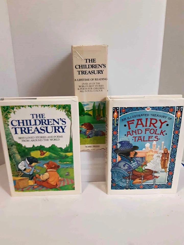The Children's Treasury & Fairy and Folk Tales Book Set