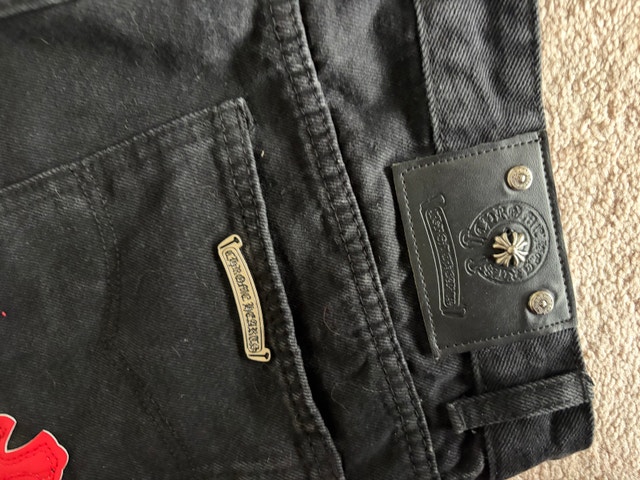 Chrome Hearts Baggy Jeans - photo 3
