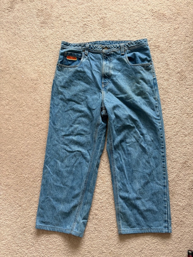 Empyre Y2K Baggy Skater Jeans