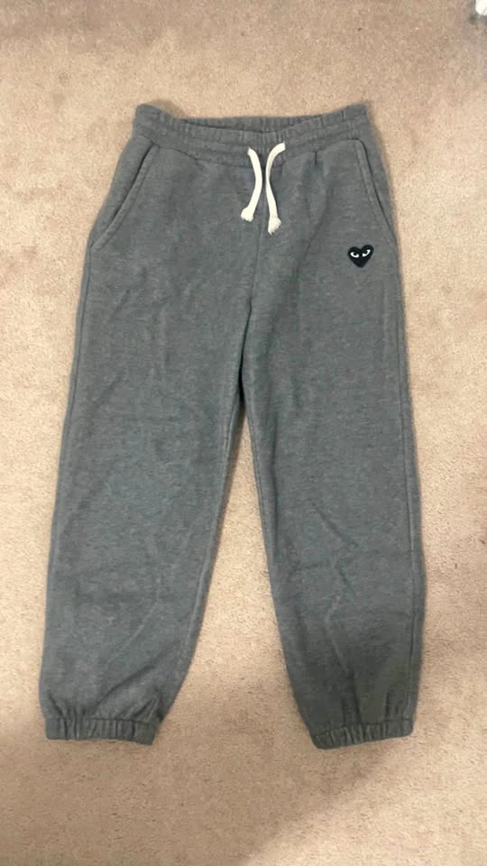 Gray Comme Des Garcons Sweatpants