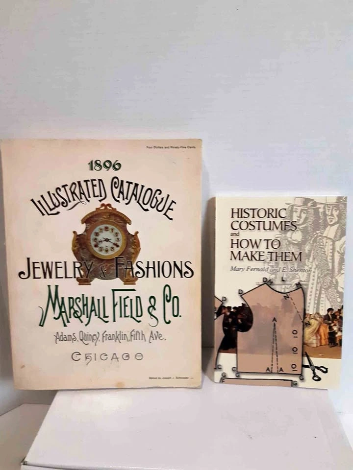 1896 Marshall Field & Co. Catalogue and Historic Costumes Books
