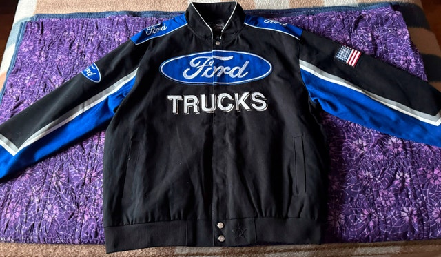 JH Design Ford Trucks licenced twill jacket