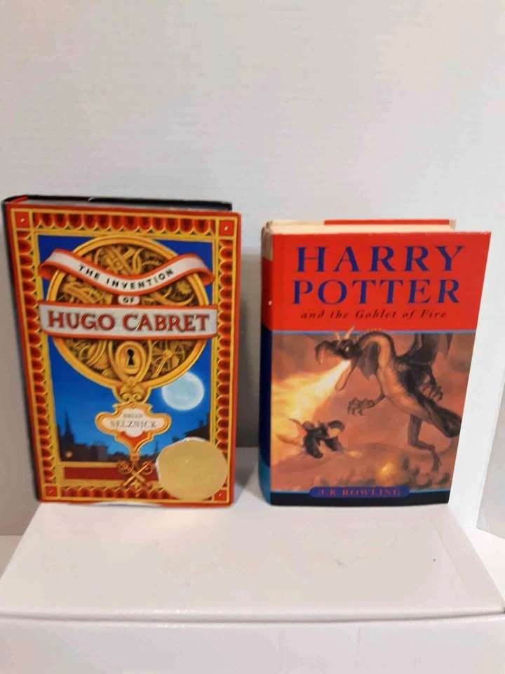 The Invention of Hugo Cabret and Harry Potter Book Set