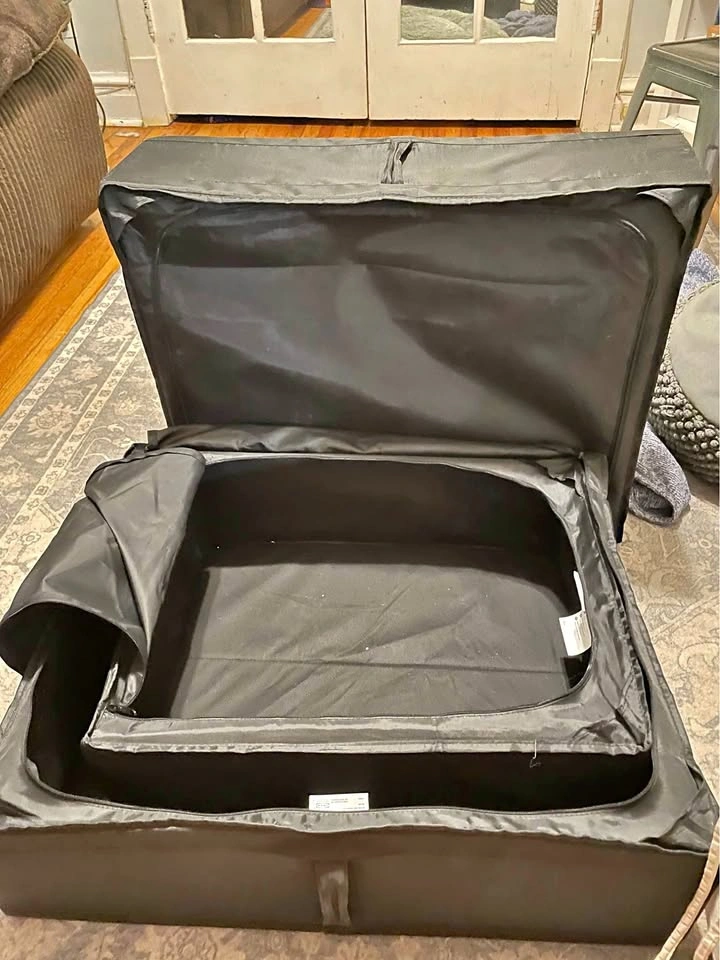 Set of 3 packing cubes/under bed soft
