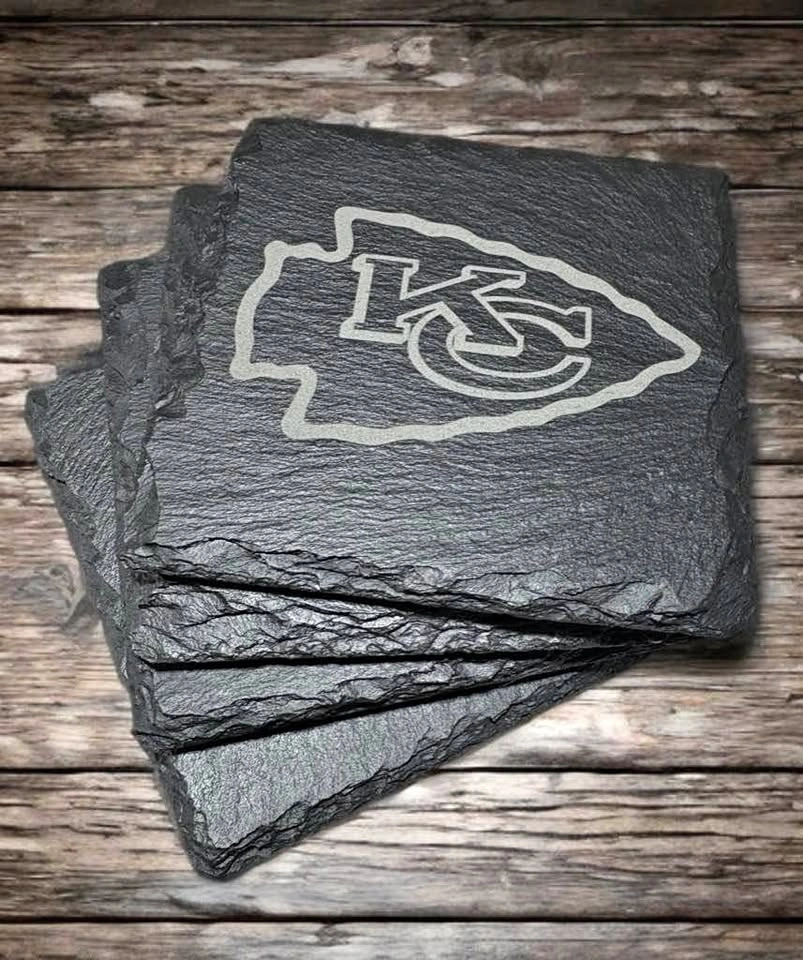 NFL Team Coasters - Bills/49ers/Eagles/Lions/Bengals/Browns/Bear