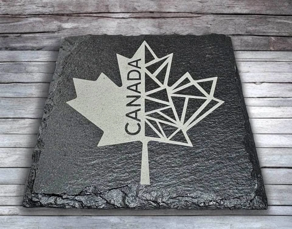 Canada Slate Coasters
