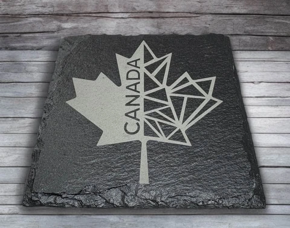 Canada Slate Coasters - photo 5
