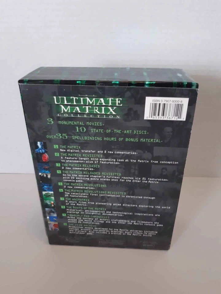 The Ultimate Matrix Collection 10-Disc DVD Box Set - photo 3