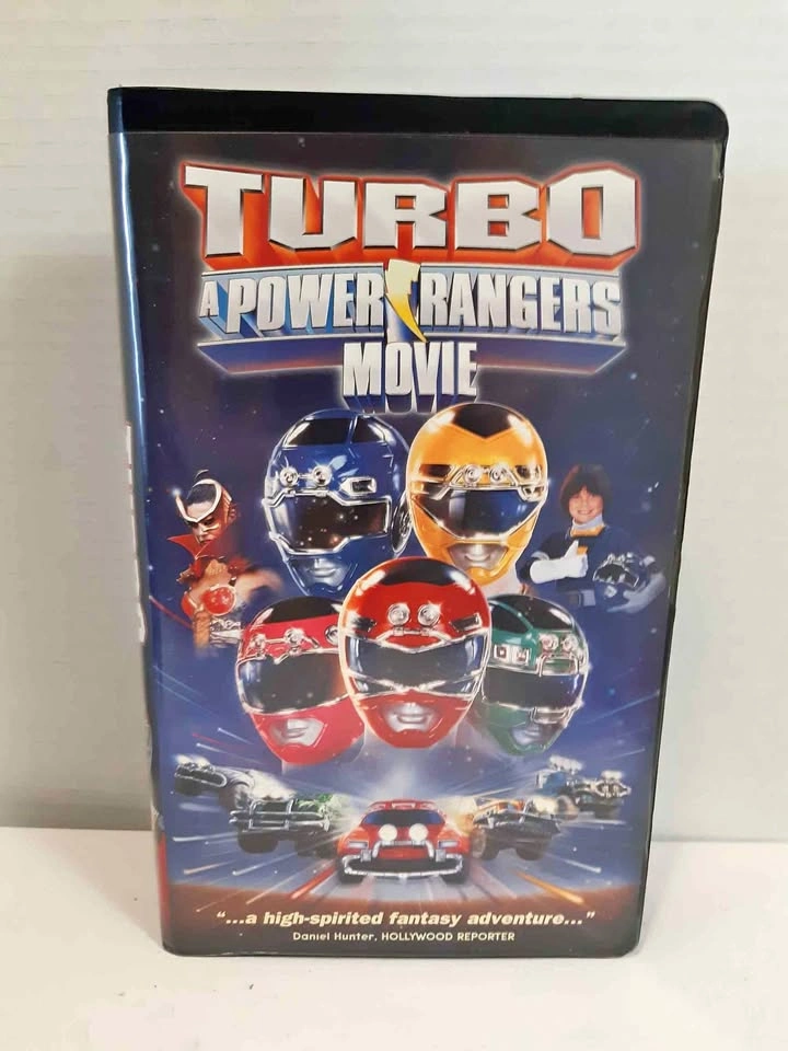 Turbo: A Power Rangers Movie VHS