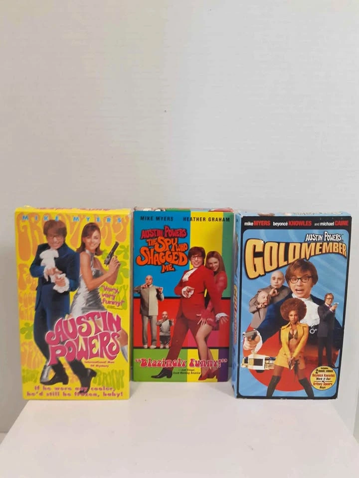 Austin Powers VHS Trilogy Set