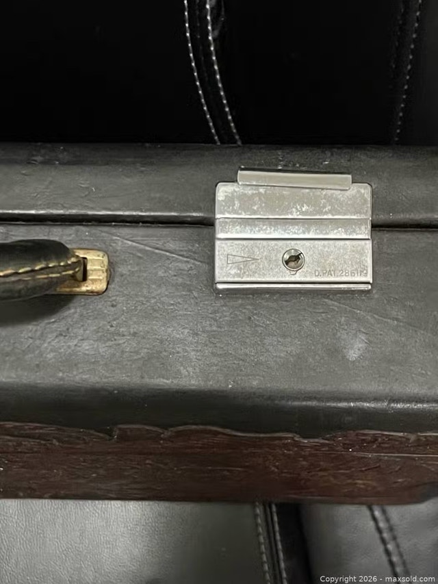 Vintage Tooled Leather Briefcase - photo 4