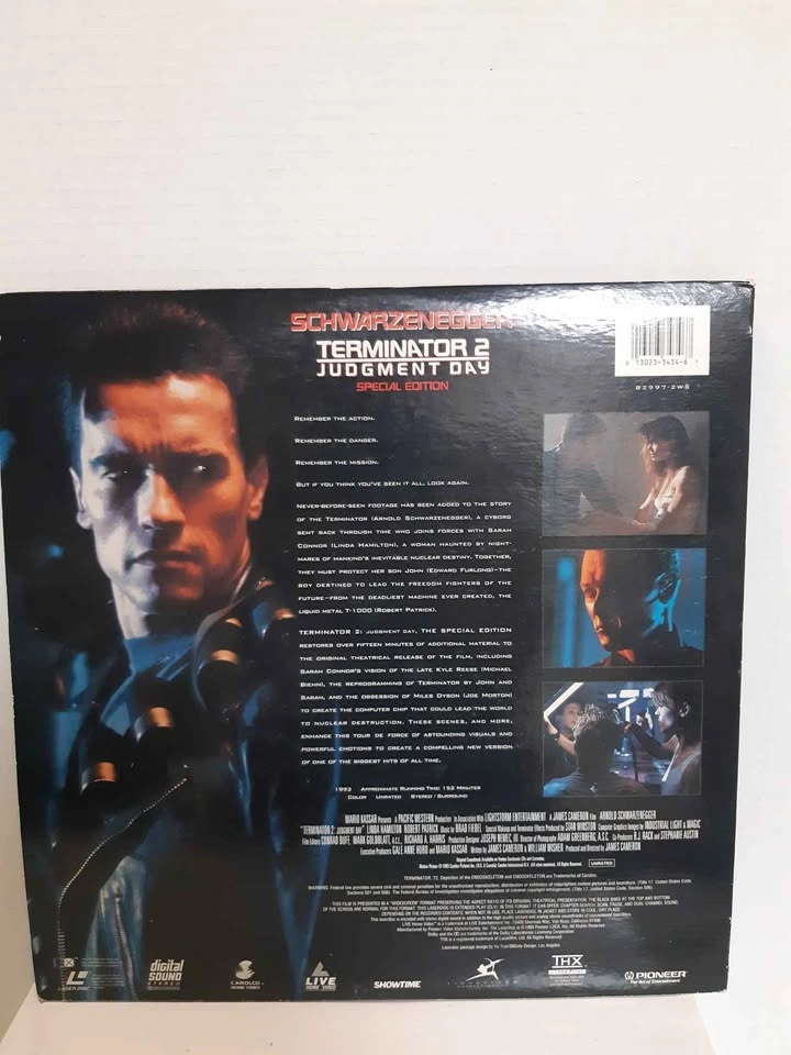 Vintage LaserDisc Terminator 2: Judgment Day Special Edition - photo 2