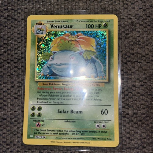 Venusaur Pokemon Card Holo