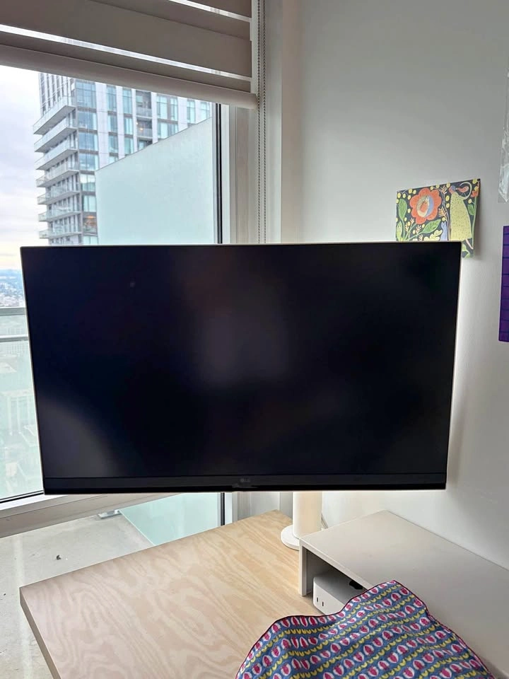 LG 32” 4K UHD Smart Monitor with Ergo Stand