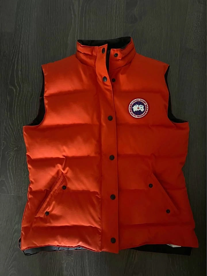 Womens Canada Goose Freestyle Crew Vest - Orange - Large